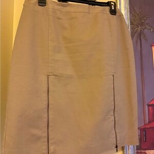 Worthington Tan Pencil Skirt